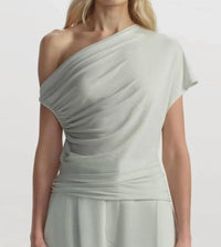 A.L.C. - Halle One Shoulder Tee