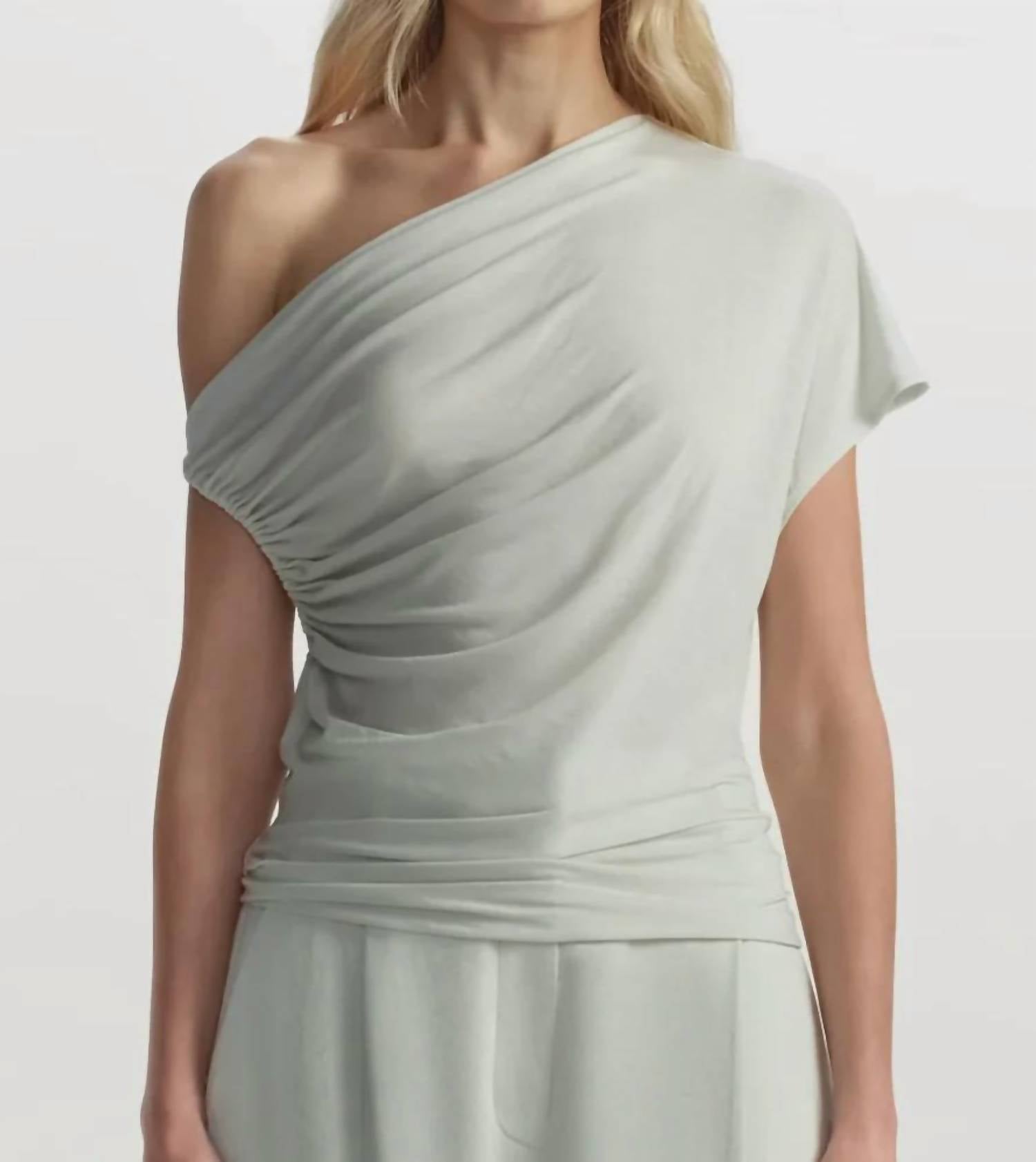 A.L.C. - Halle One Shoulder Tee