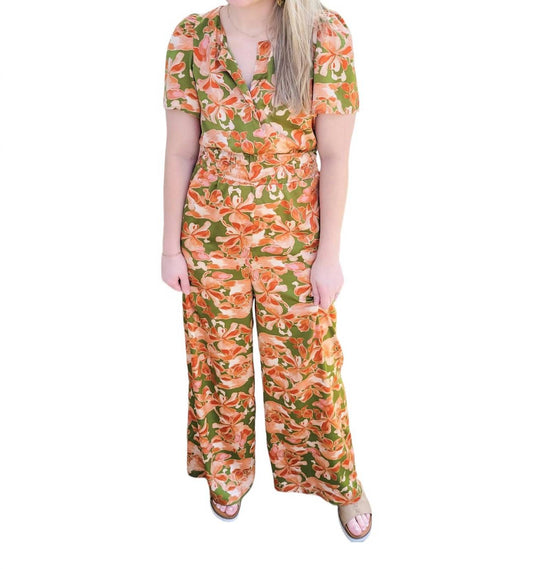 Ee:Some - Fiona Floral Jumpsuit