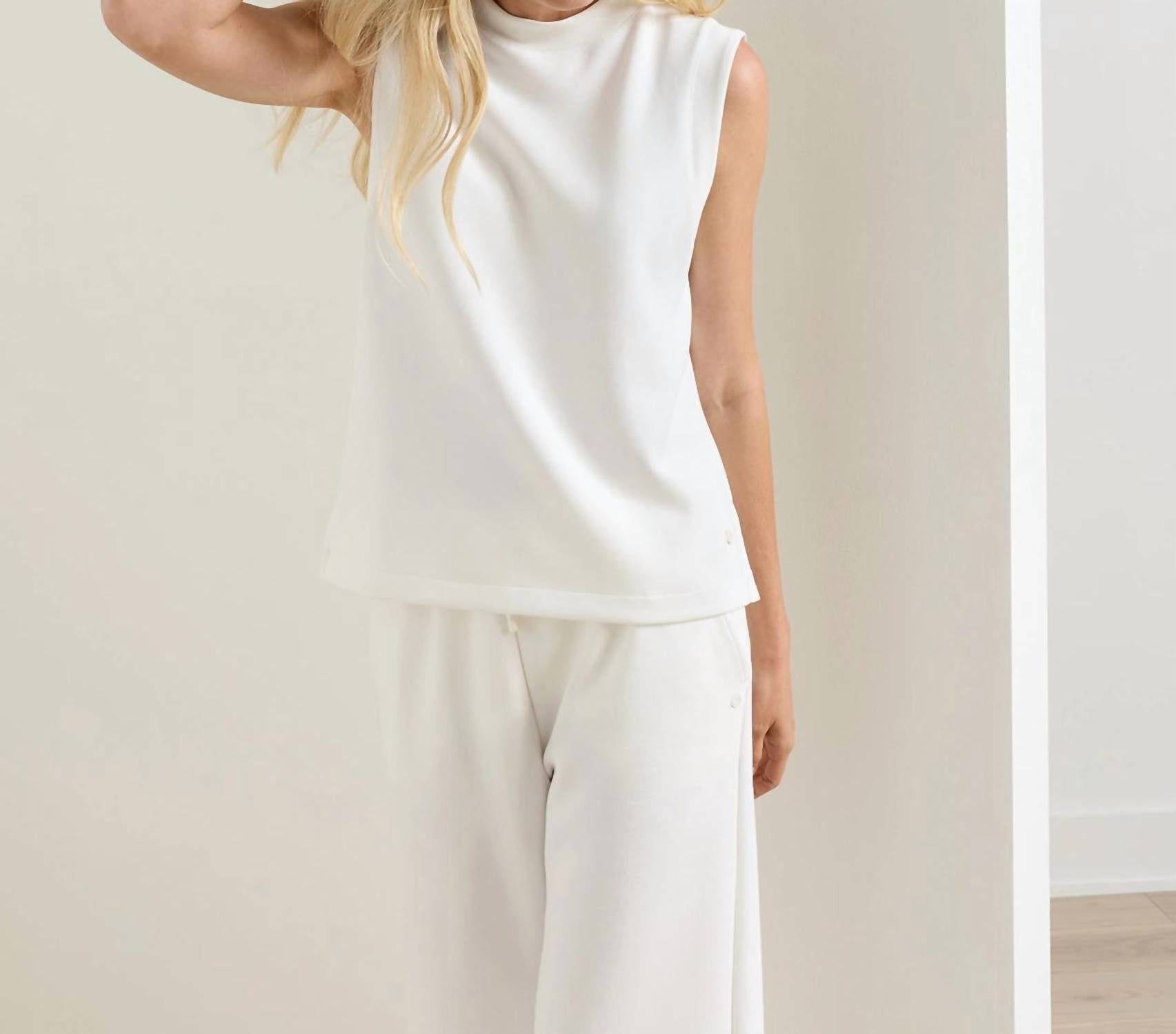 Peter Millar - Flora Knit Mock Neck Tank Top