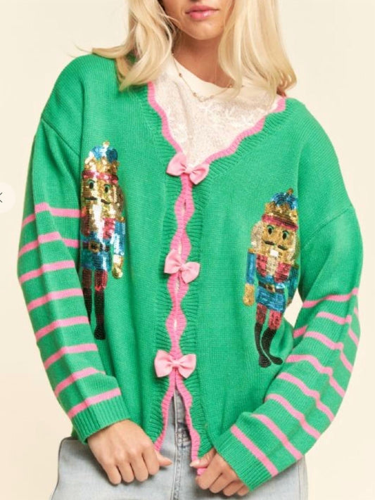 Davi & Dani - Nutcracker Cardigan