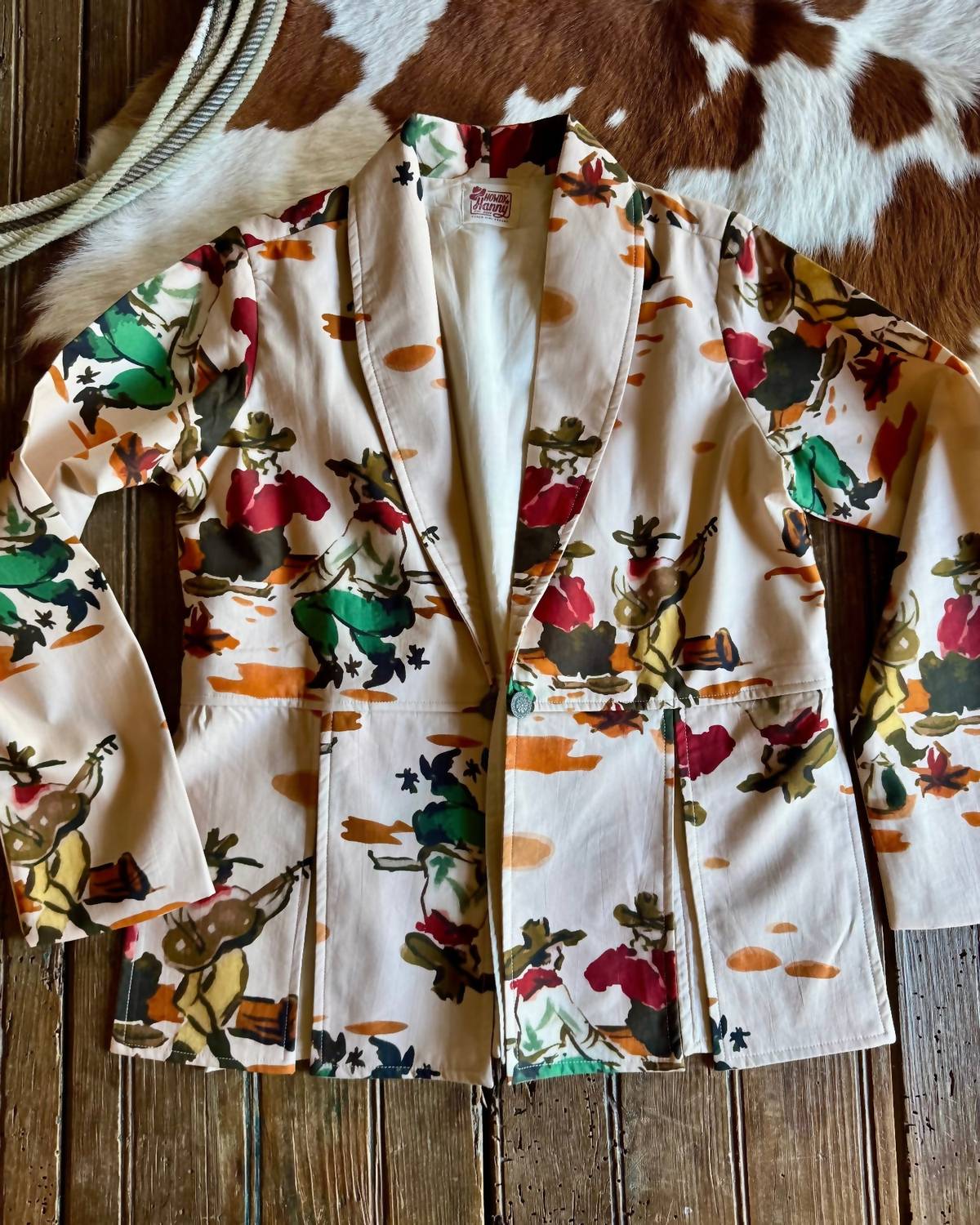 Howdy Hanny - Western Sketch Blazer