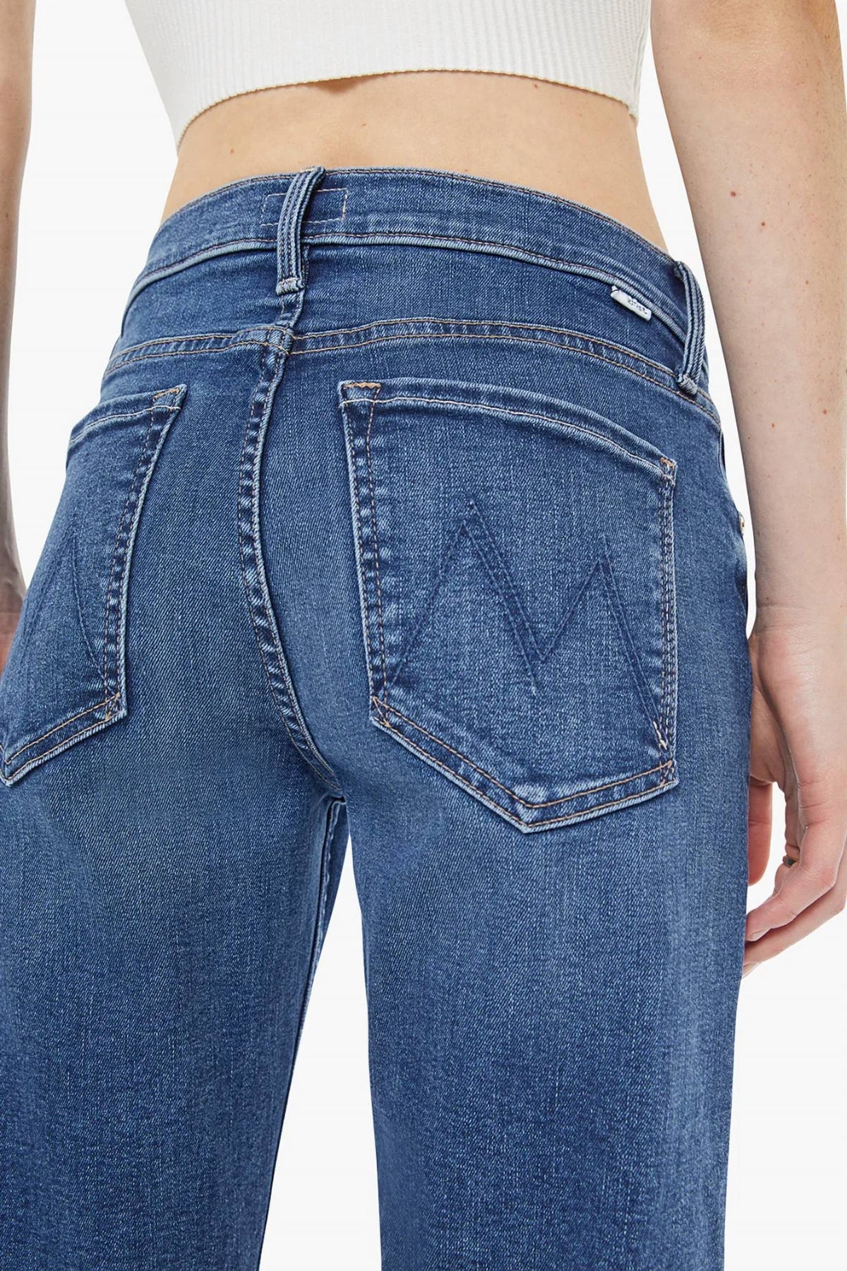Mother - Newbie Ankle Fray Jean