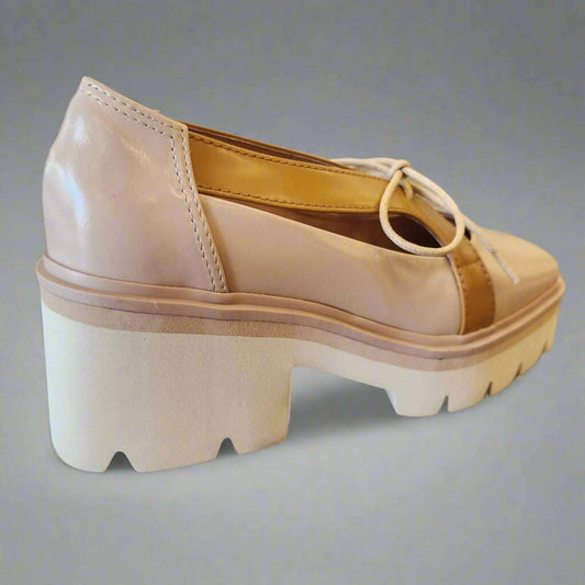 All Black - Women's Little Bow Lug Heeled Pump