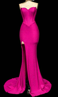 Portia&Scarlett - Beaded Strapless Evening Gown
