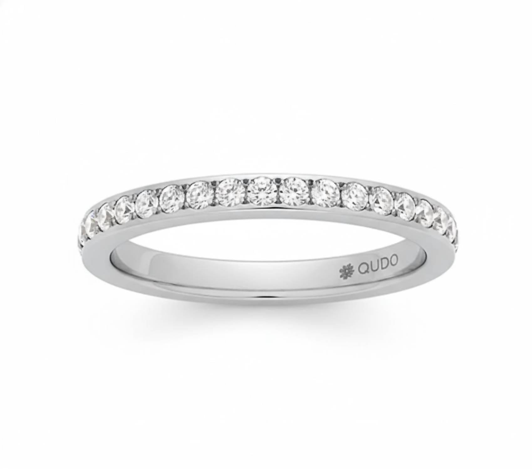 Qudo - Women's Spacer Eternity Small Ring