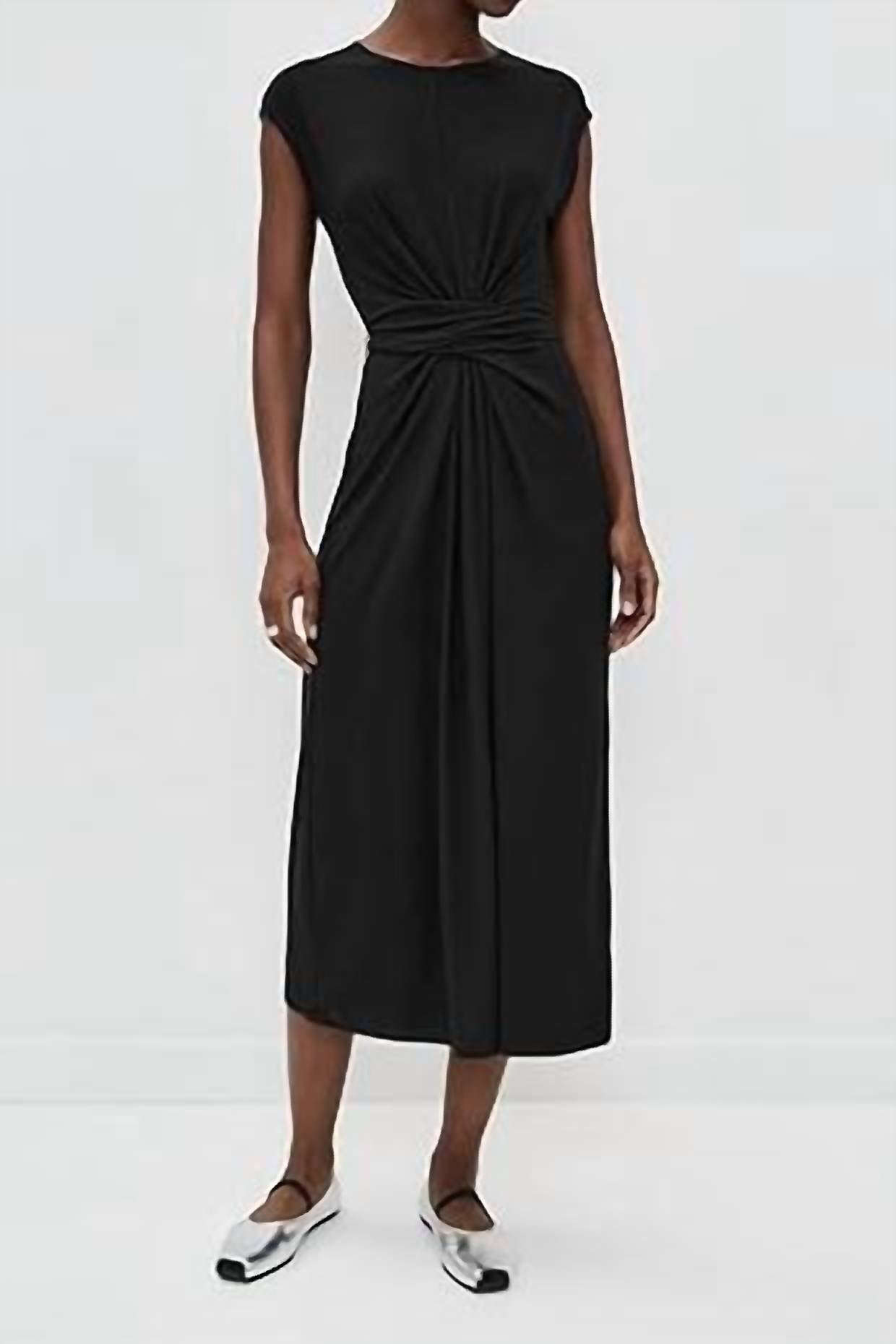 Vince Wrap Midi Dress in coastal - women's dress