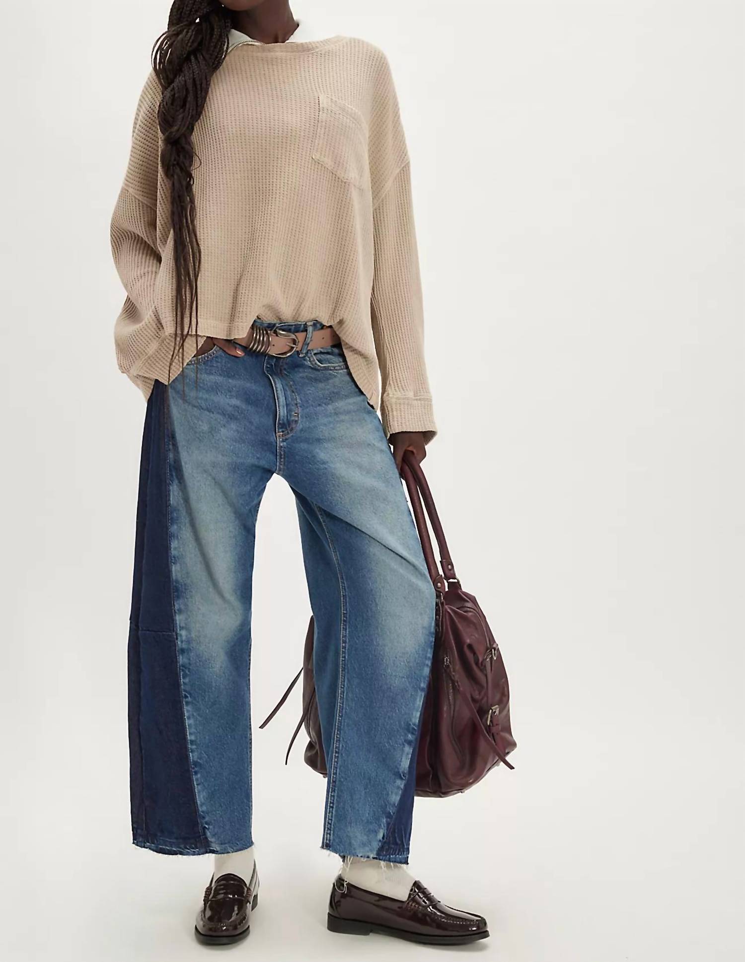 Free People - Dawson Pocket Thermal Sweater