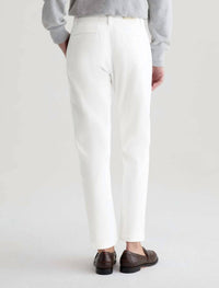 AG Jeans Caden Tailored Trouser Pant in white - women's pants - alternate view