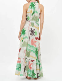 Oliphant - Sleeveless Maxi Shirt Dress