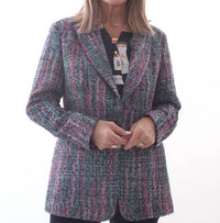 Vilagallo - Button Tweed Blazer