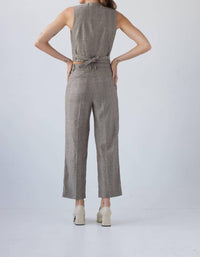 Rose Velvet - Piper Straight Leg Pants
