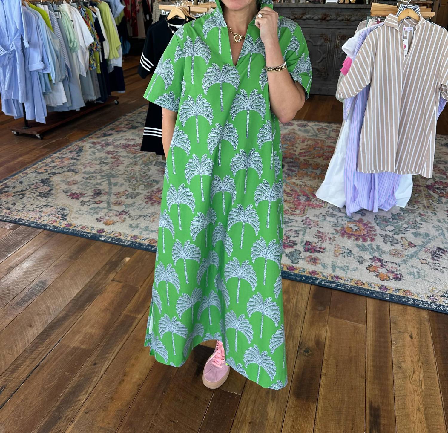 Caryn Lawn - Women's Georgia Palm Dress