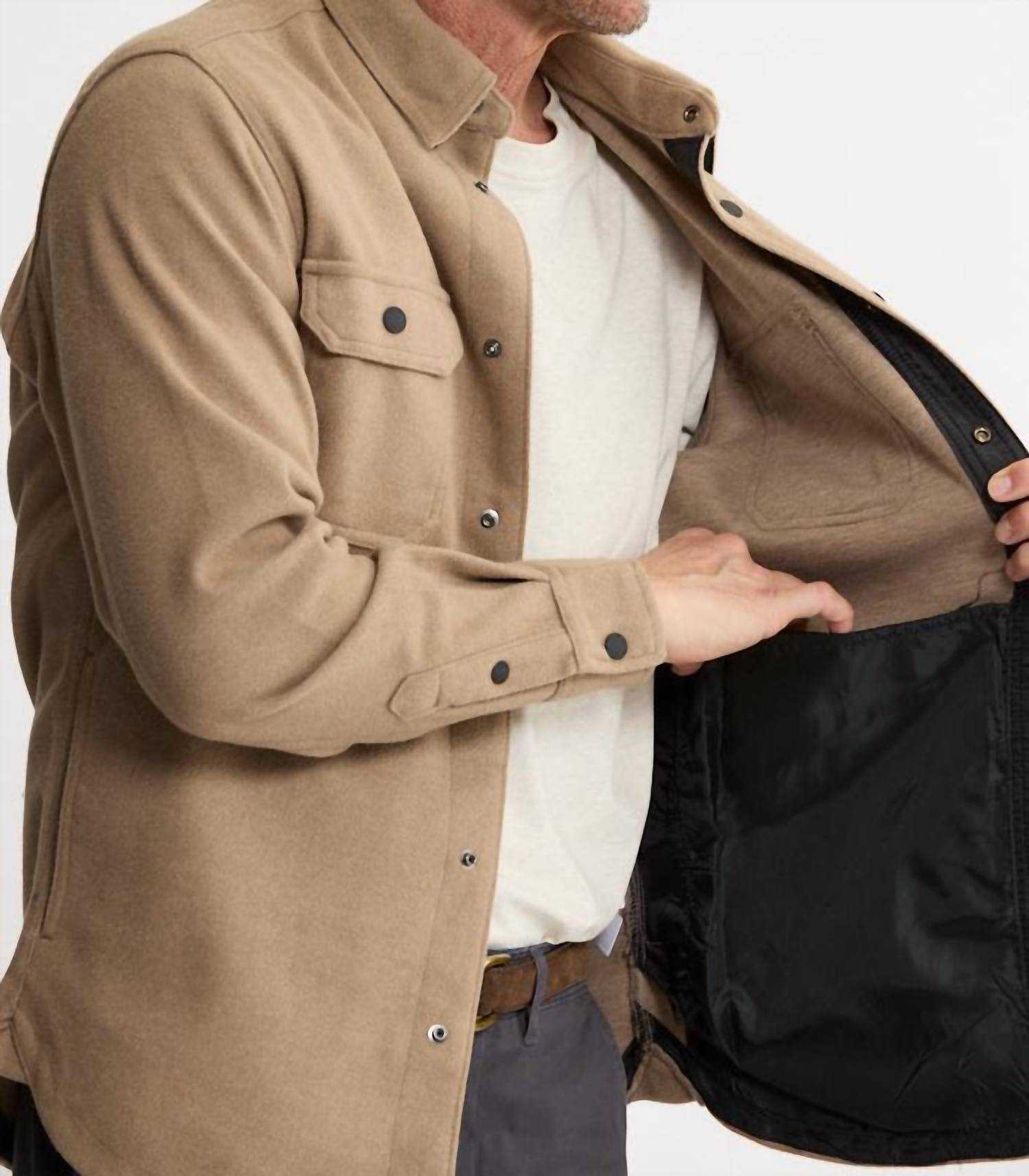 Jachs New York - Brushed Knit Overshirt