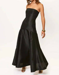 Hutch - Maria Strapless Dramatic Flared Mermaid Gown