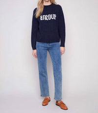 Charlie B - Nep Yarn Mock Neck Amour Sweater