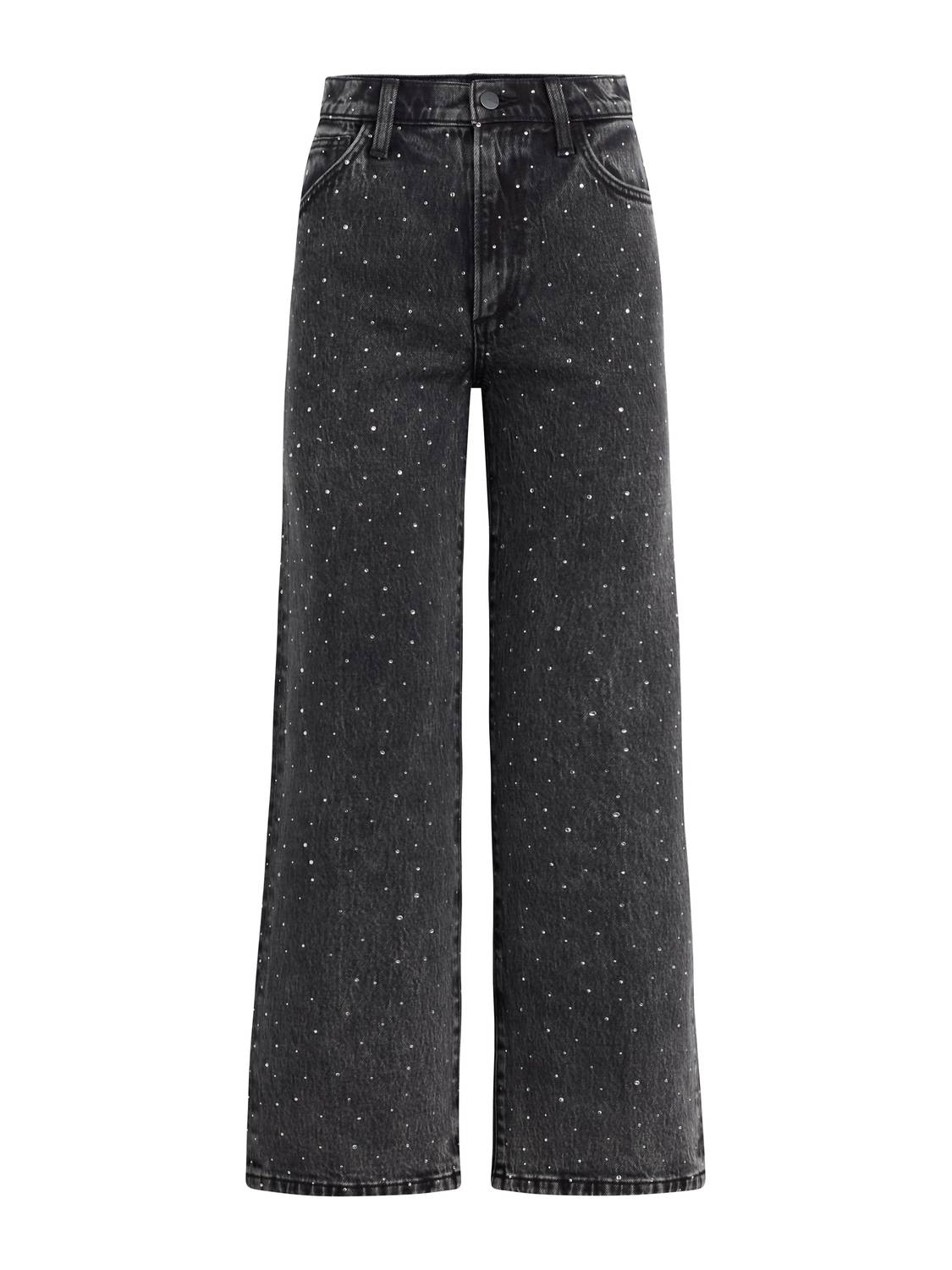 Joe's Jeans Blake Rhinestone High-rise Crop Jeans in cosmic night - women's jeans - alternate view