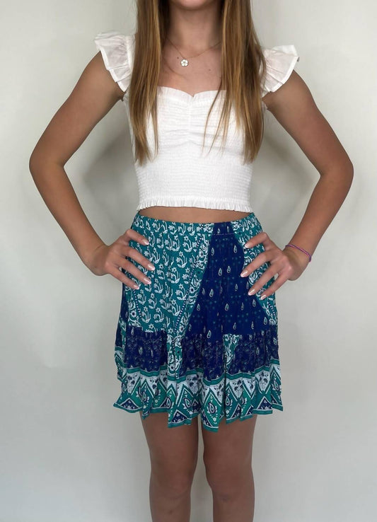 Walker & Wade - Boho Mini Skirt