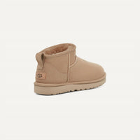 UGG Women Classic Ultra Mini Boot in sand - women's shoe - detail view
