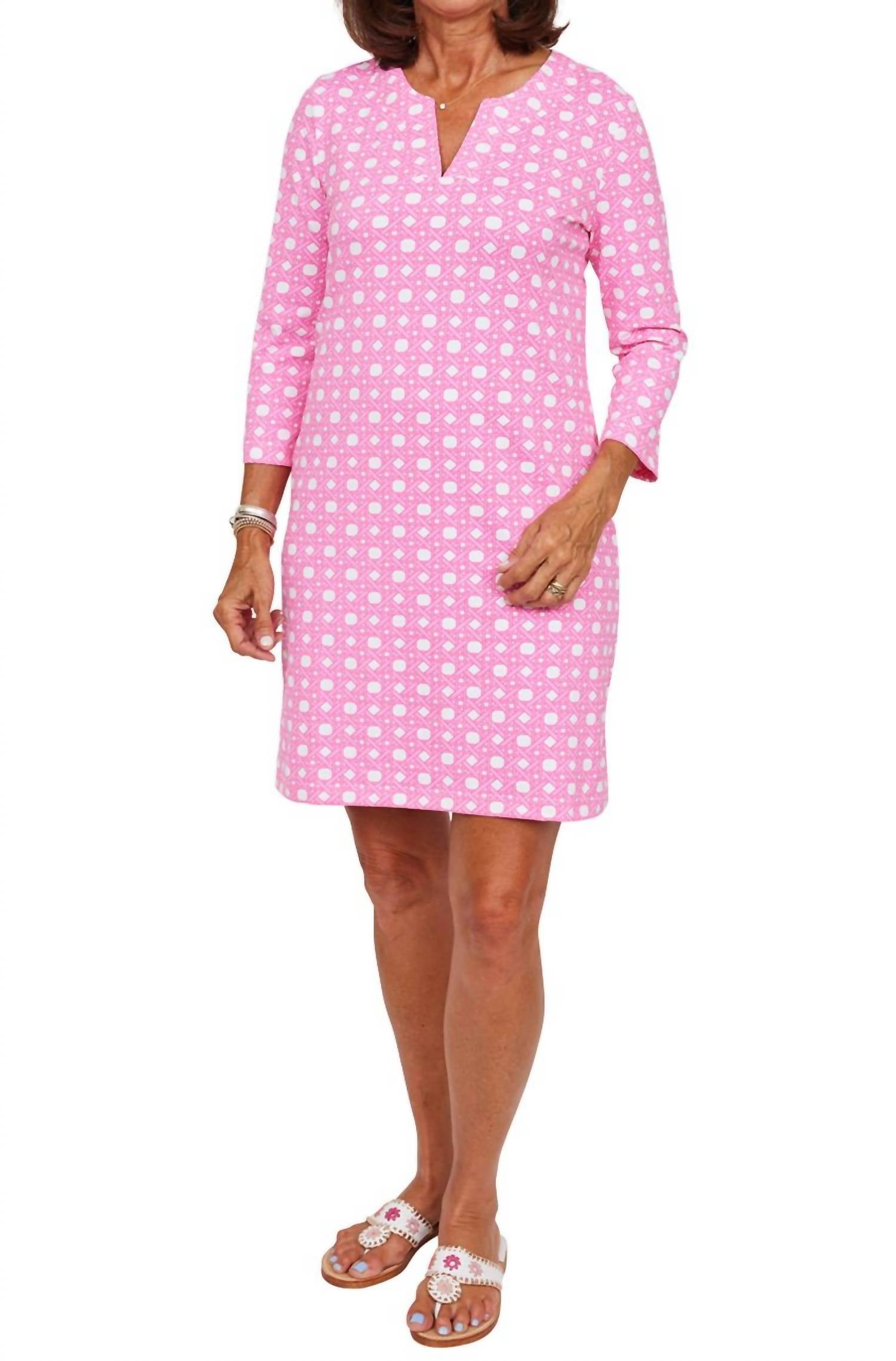Sailor - Sailor - Lucille Boca Grand Cane Print Dress