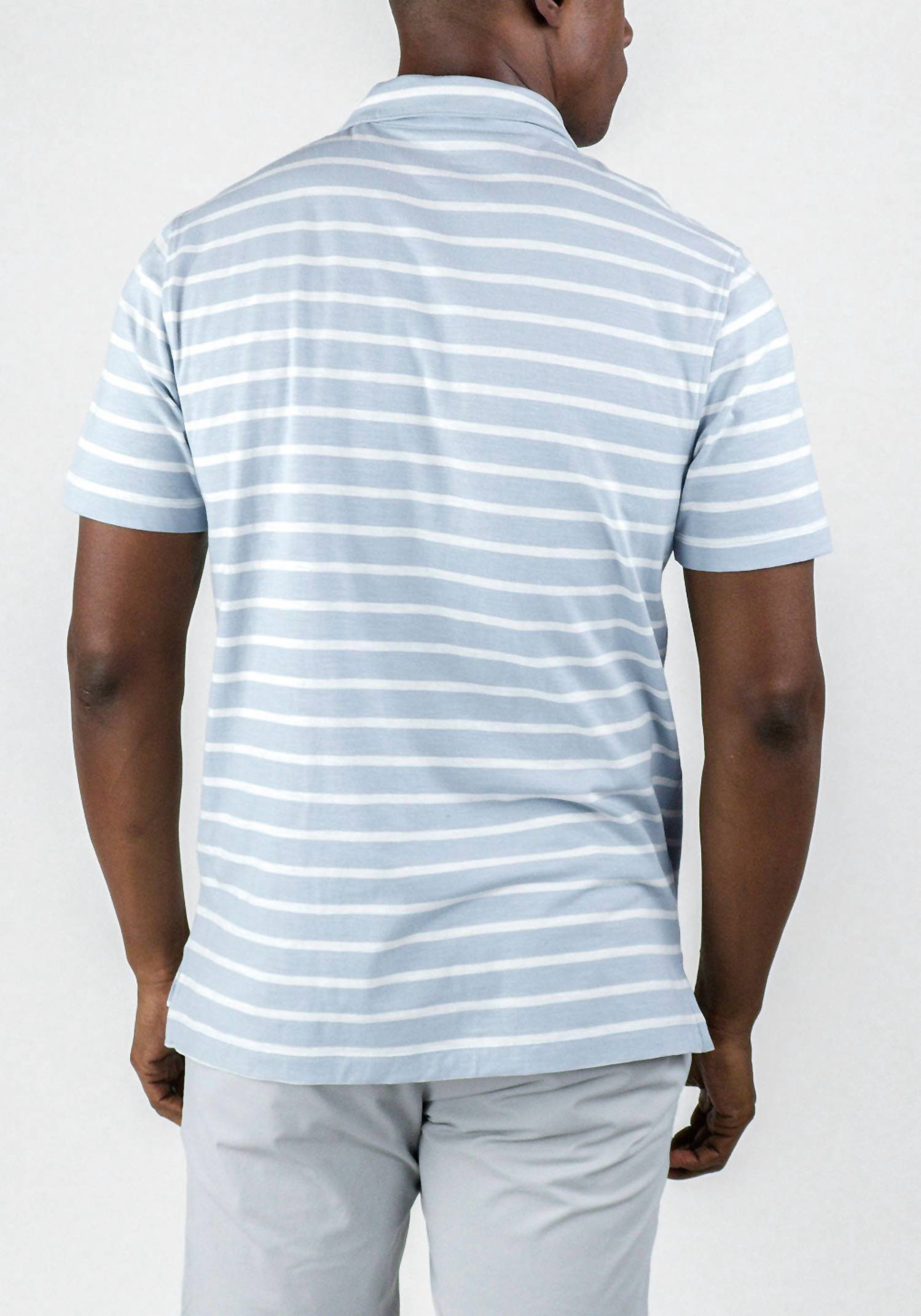 Tailor Vintage - Airotec Jersey Sailor Stripe Polo