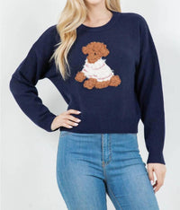Urban Daizy - Poodle Pullover Sweater
