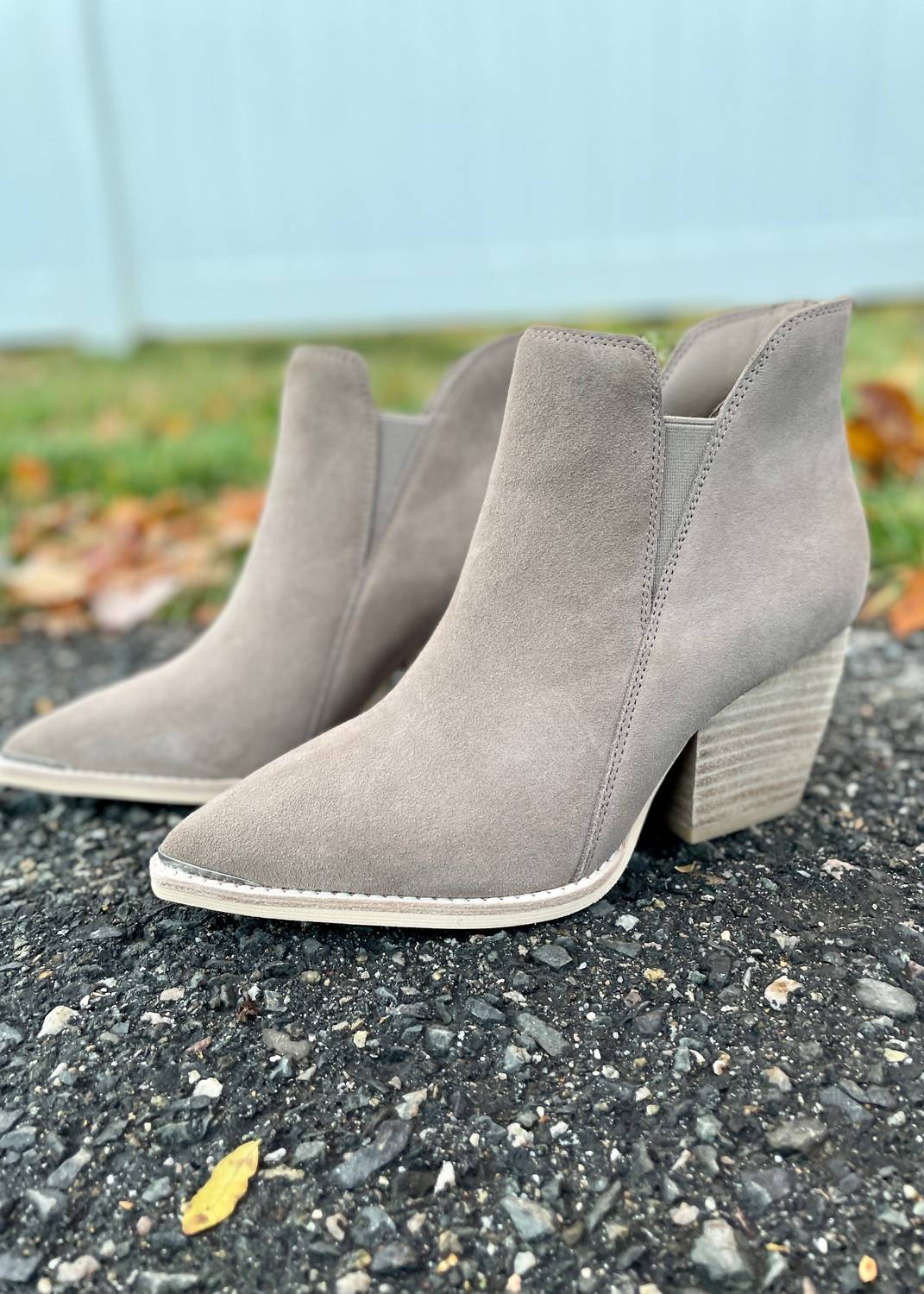 Vintage Havana - Women's Suede Ankle Bootie