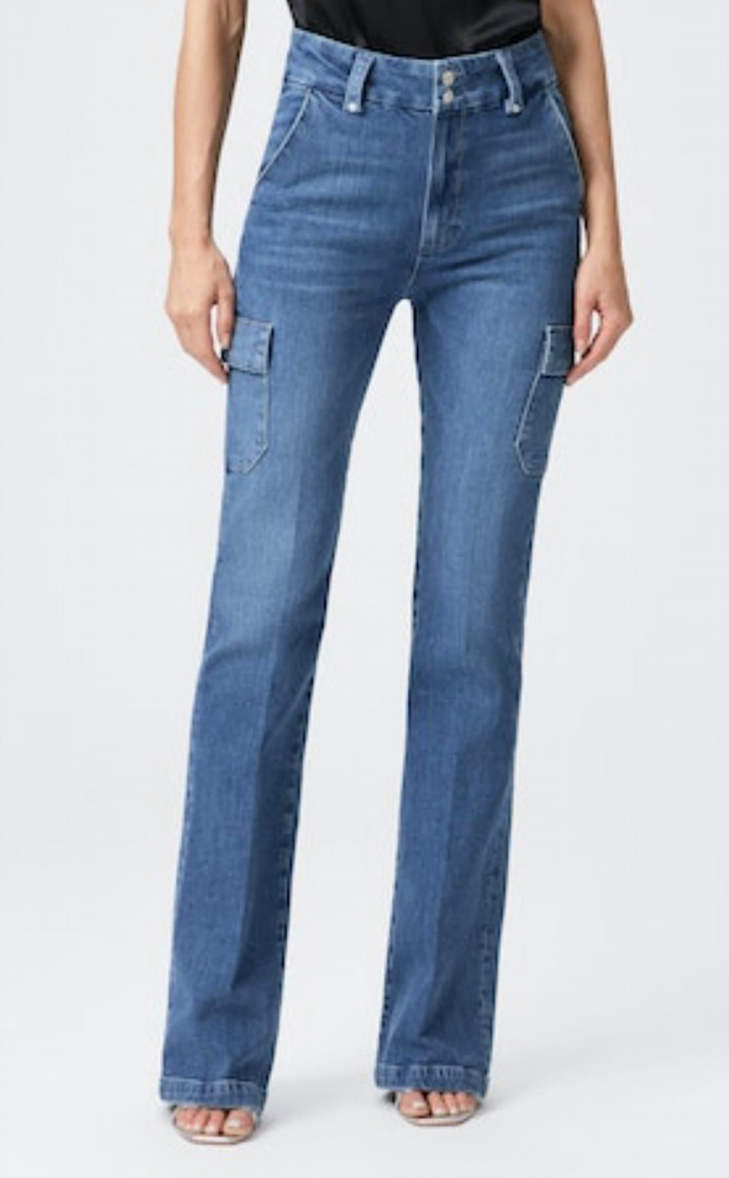Paige - Dion Cargo Pocket Jean