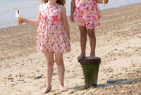 Rachel Riley - Girls Ice Cream Scalloped Short Set