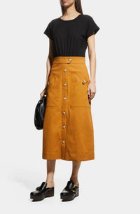 Veronica Beard - Larsen Mixed Media Midi Dress