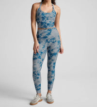 BEYOND YOGA Softmark Caught In The Midi High Waist Legging in the midi high waist legging in daydream meadow - women's pants