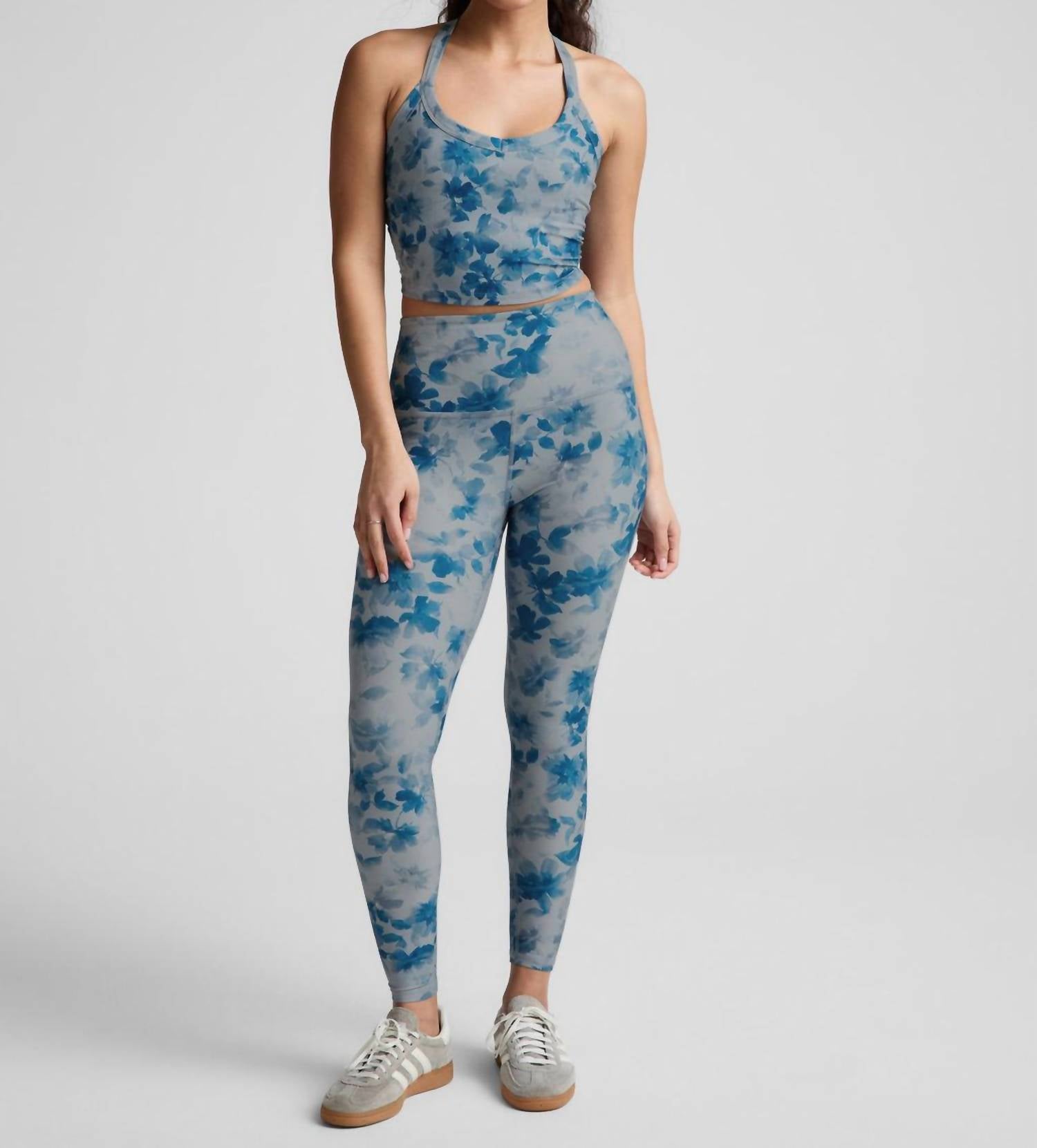 BEYOND YOGA Softmark Caught In The Midi High Waist Legging in the midi high waist legging in daydream meadow - women's pants