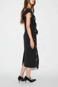 Huishan Zhang - Kinsley Embellished Crepe Dress