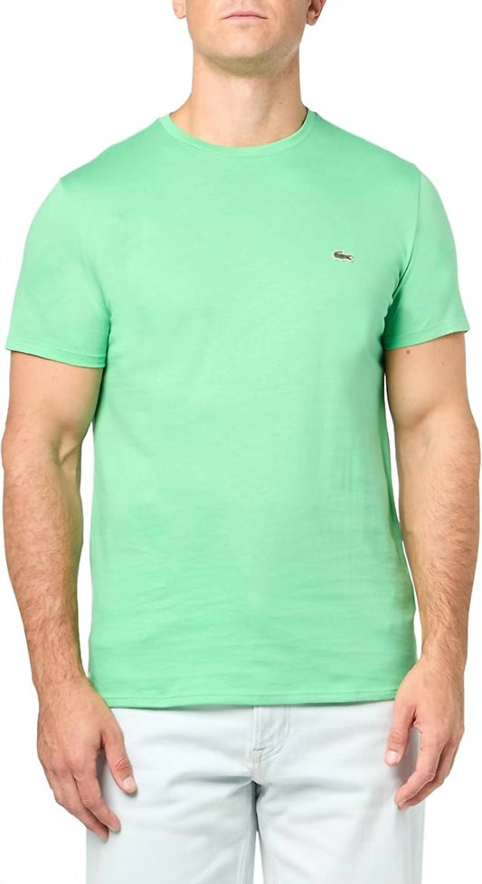 Lacoste - Short Sleeve Crew Neck Pima Cotton Jersey T-shirt