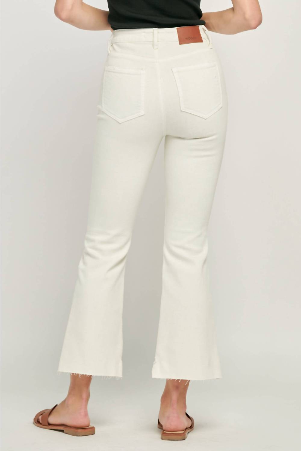 Hidden - Hidden Jeans Step Hem Cropped Flare