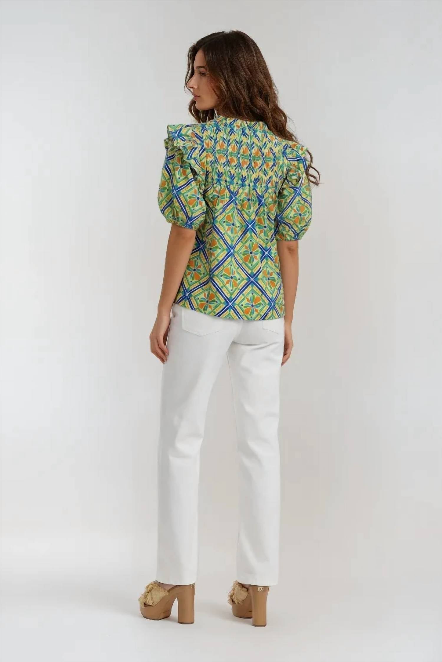Sincerely Ours - Nora Puff Sleeve Top
