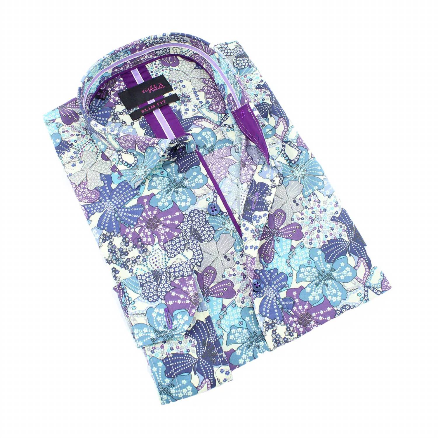 Eight X - Cool Breeze Floral Button Down Shirt