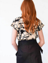 Never A Wallflower - Vicki Short Sleeve Top