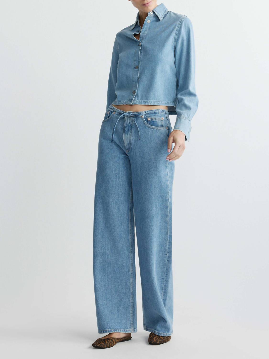 Dl1961 - Women'S - Sienna Low-slung Wide Leg Jean