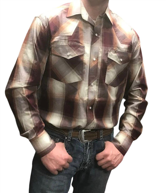 Wyoming Traders - Plaid Western Shirt