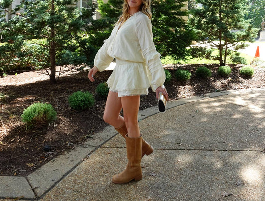 Le Lis - Wren Ruffle Detail Romper