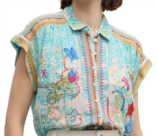 Johnny Was - Dionne Button Down Shirt