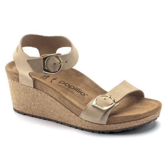 Birkenstock - Women's Soley Leather Wedge Sandal
