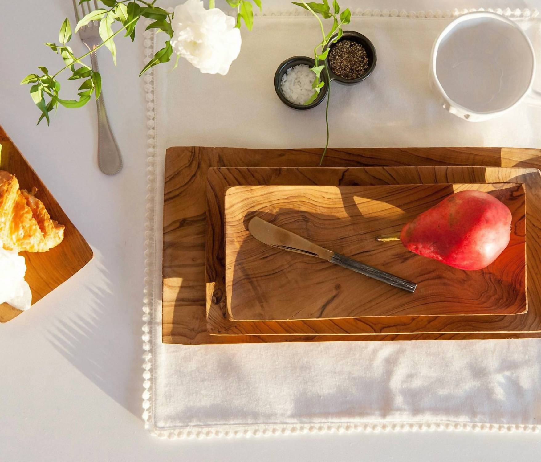 Blue Pheasant - Rowan Natural Serving Trays