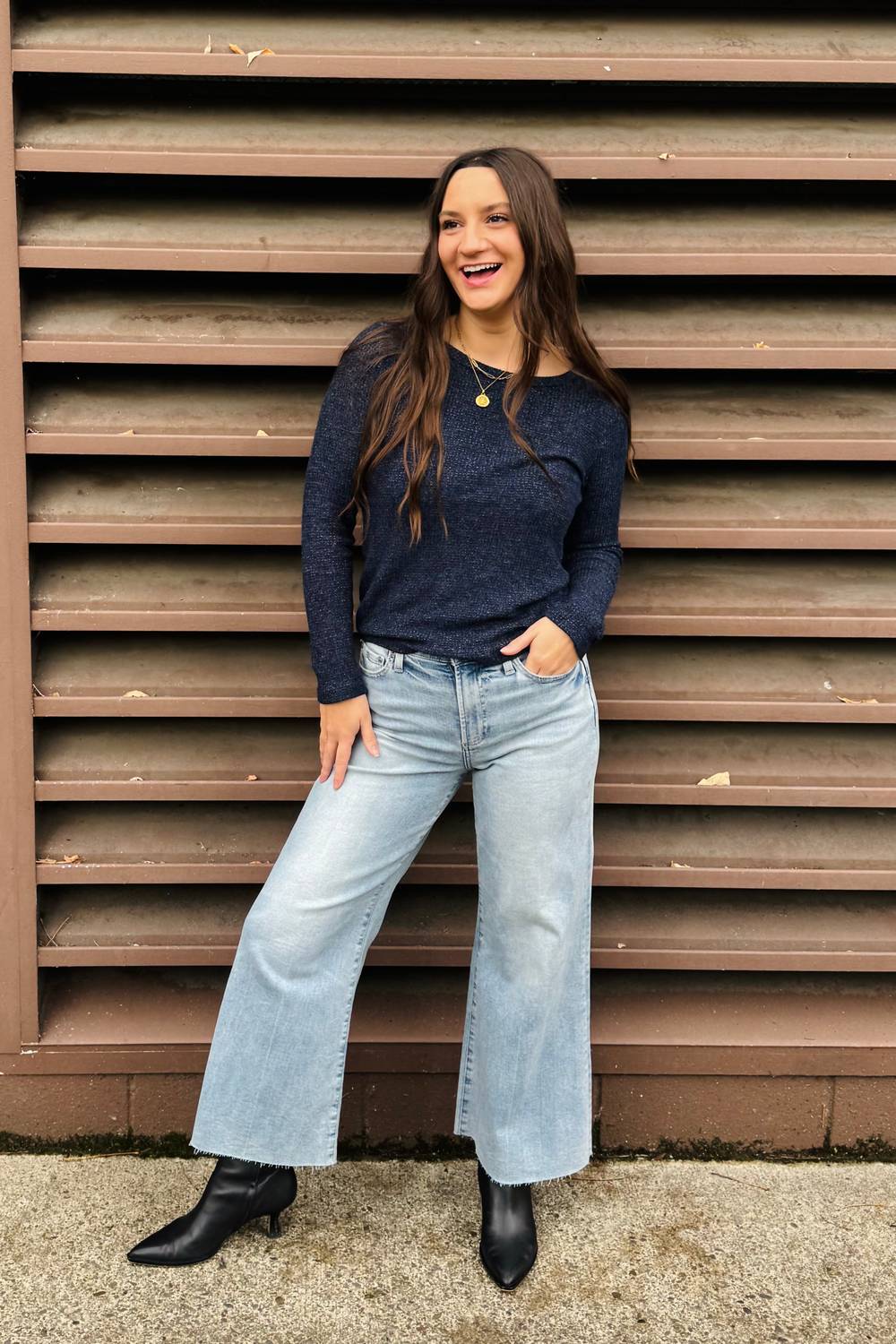 Dylan - Long Sleeve Classic Crew Top