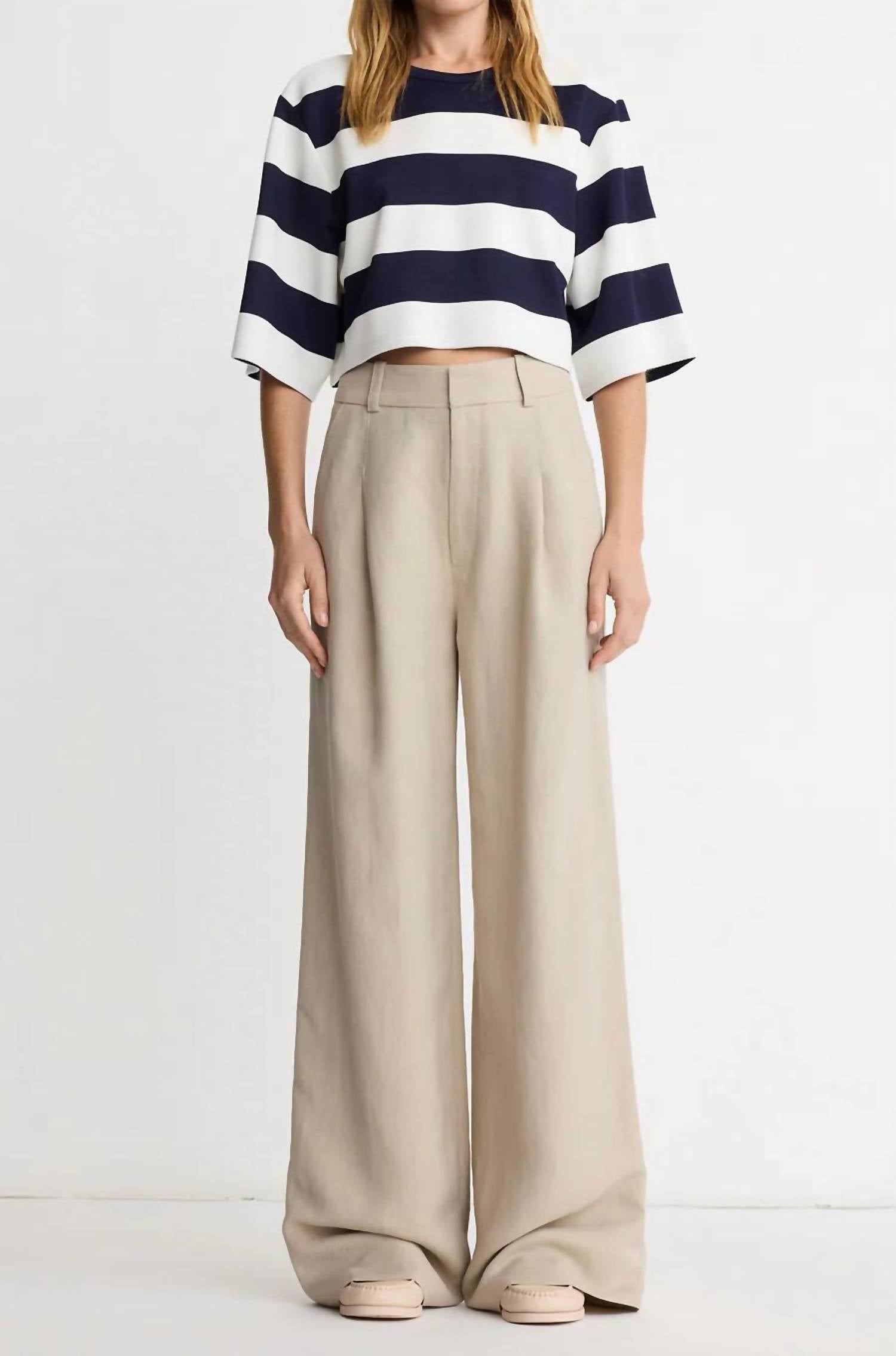 Smythe - Women's Cropped Swing Tee