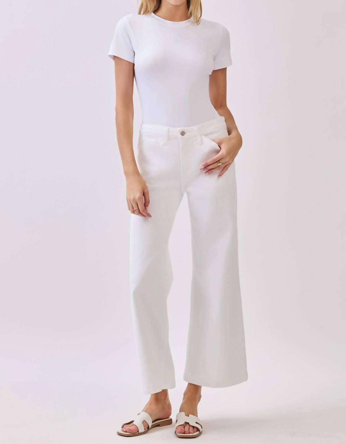 Letter To Juliet - Genoa Slant Pocket Crop Jean