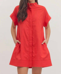 Entro - Woven Mini Dress