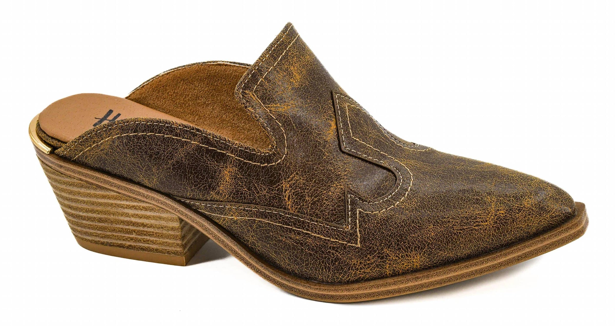 Corkys Footwear - Women's Saloon Western Slide Mules