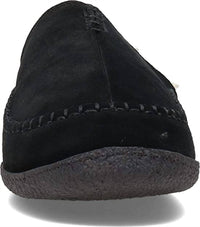 Clarks - Women's Baseball Stiching Plush Sherpa Suede Clogs